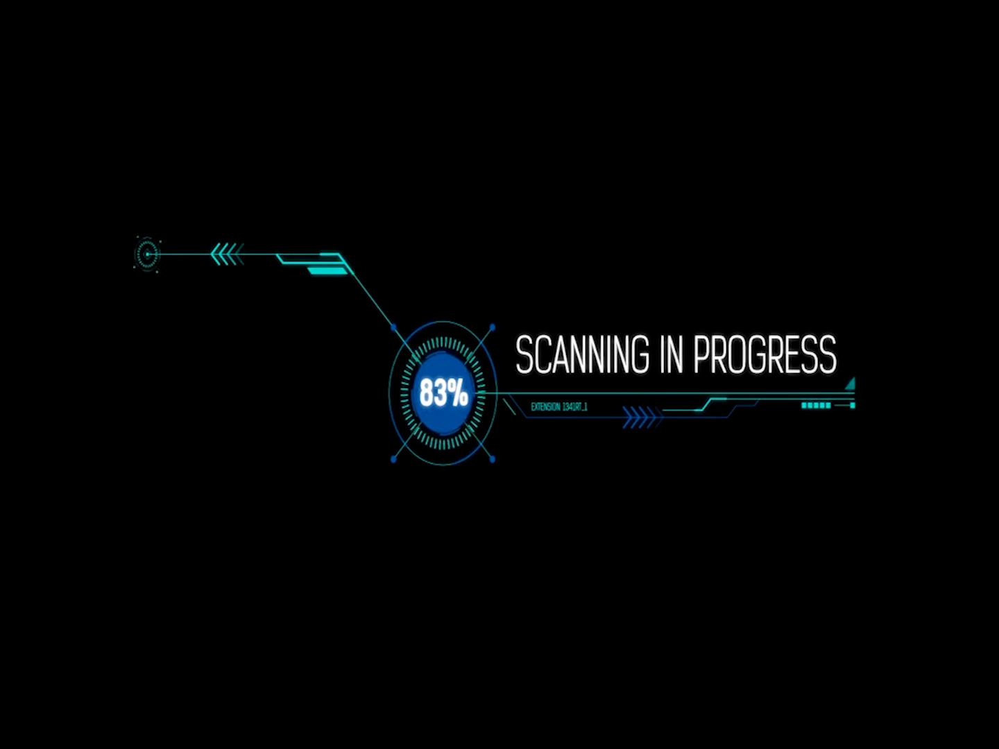 ​angled line call out